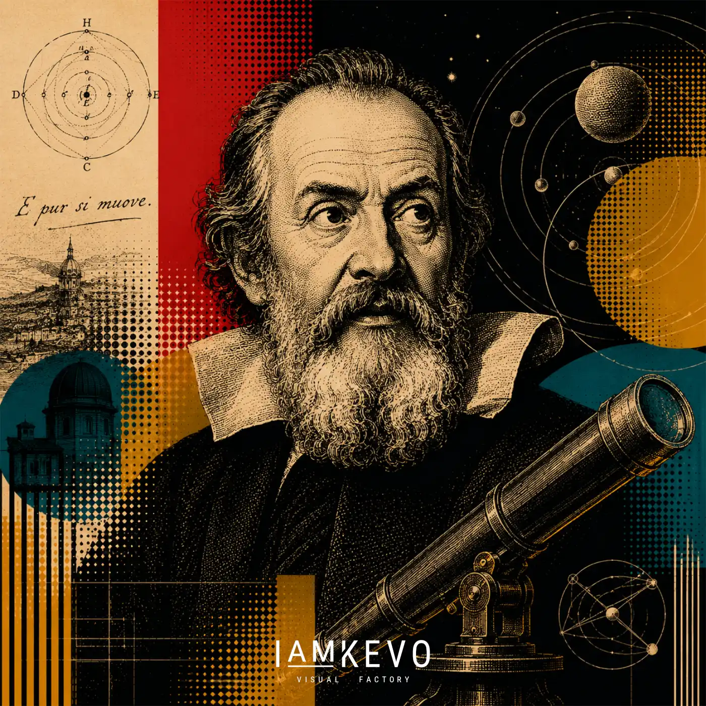 Galileo Observe artwork from the DOT ERA Graphic Icons series