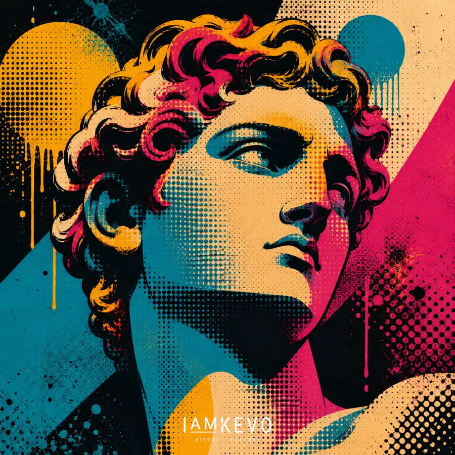 Urban Apollo pop art Dot Era urban faces