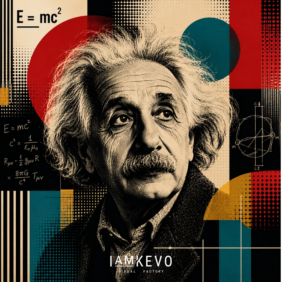 DE-GI-0007 Einstein Frequency Dot Era Graphic Icons
