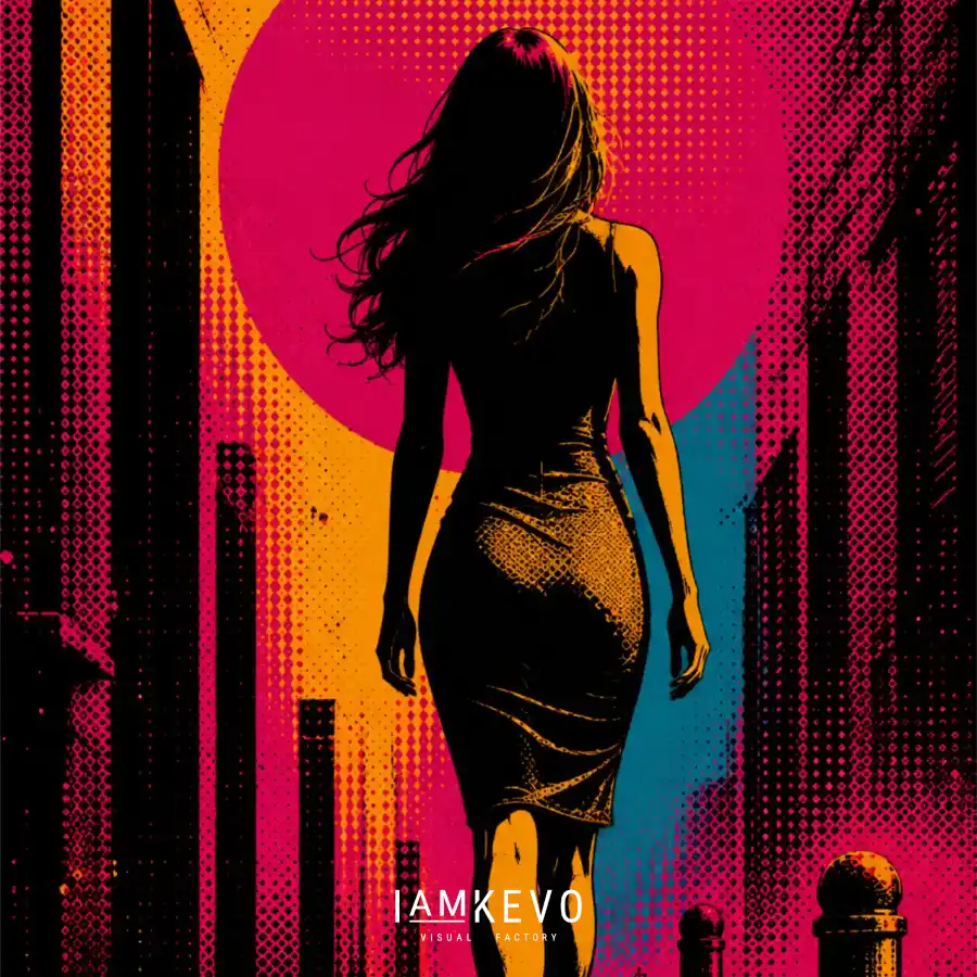 DE-UM-0014 Neon Alley Stride Dot Era Urban Motion